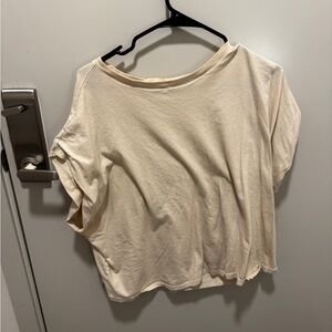 nuuds Bone Short Sleeve Boxy Tee